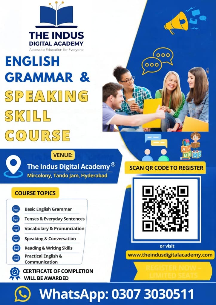 English Grammar & Speaking Skill Course