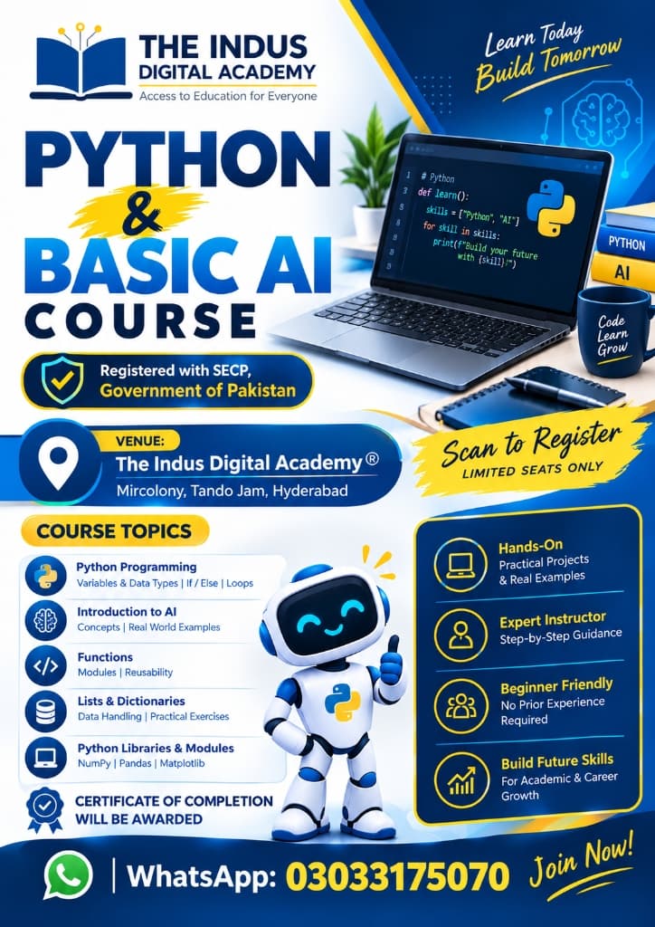 Python & Basic AI Course